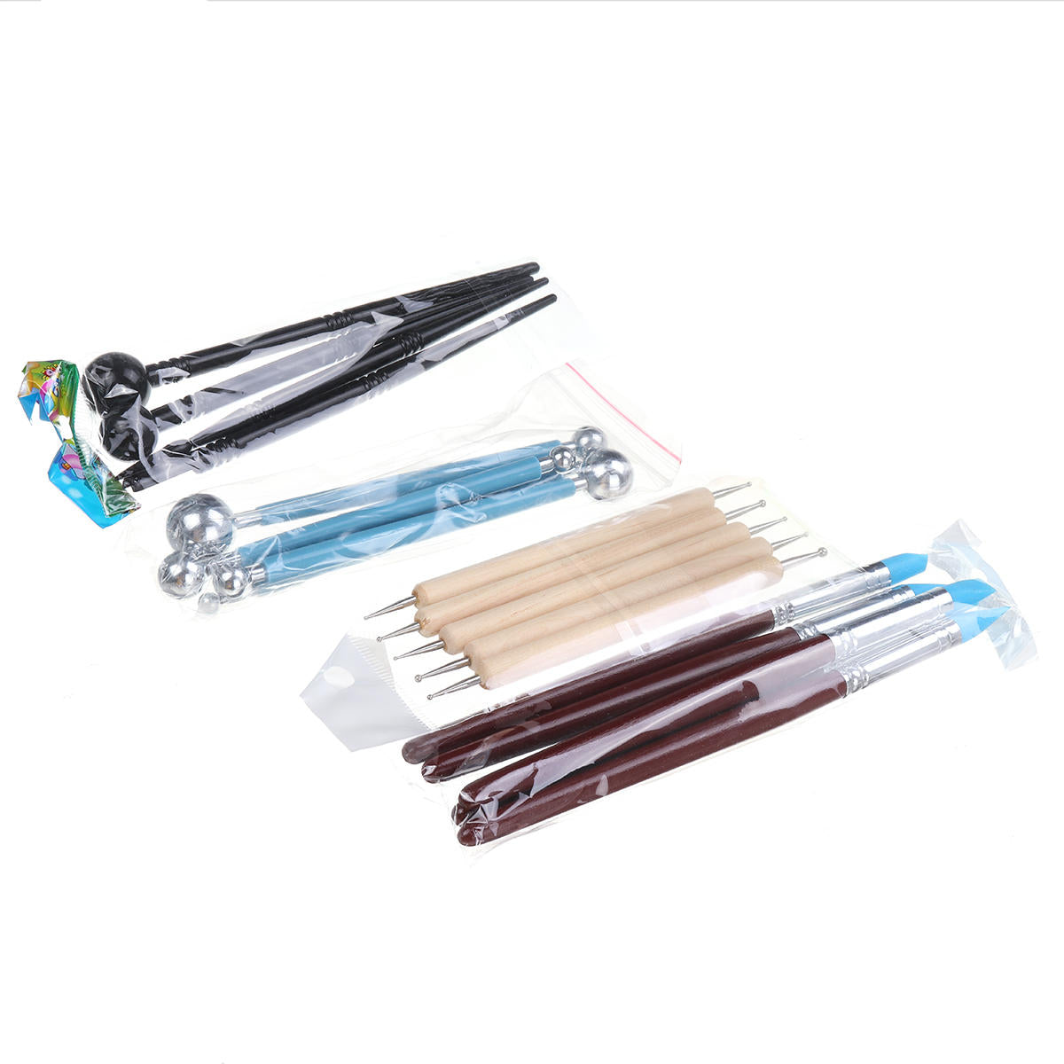 18 stuks clay sculpting carving aardewerk gereedschap kit wax polymer shapers modellering dhz craft