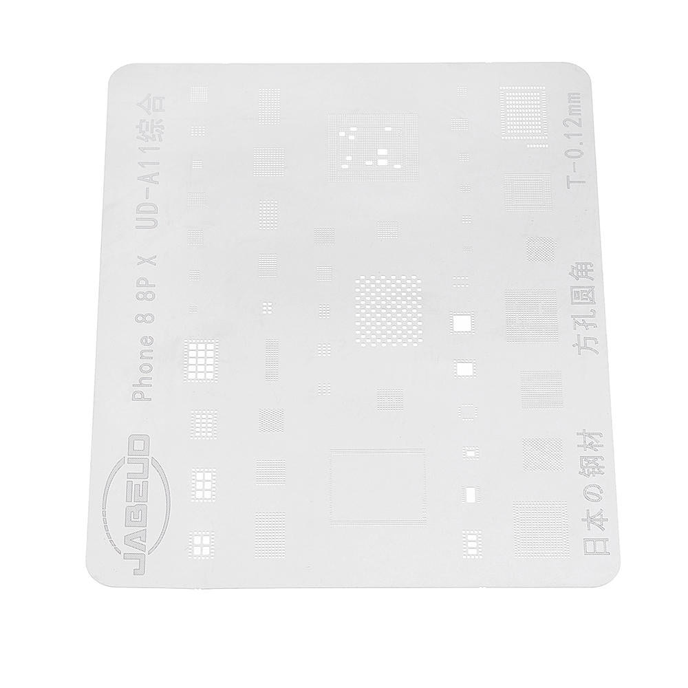 precisie bga reballing stencil plant tin staal net reparatie tool voor iphone 5/5s/6/6p/6s/6sp/7/7p/8/8p/x/xs/xs max xr