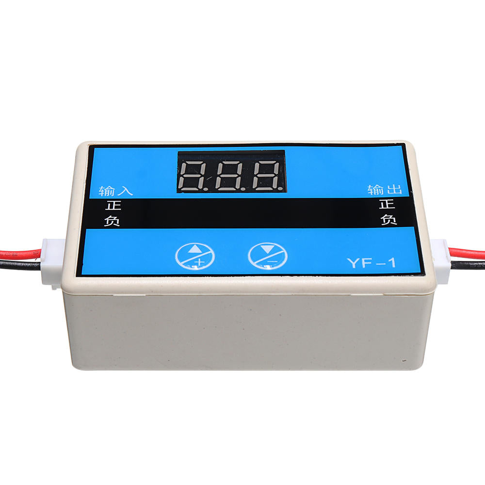 yf-01 dc overstroomuitschakelbeveiliging protectordetectie voor motorblokkades en stops rotatiestroombewaking 0.01-9.99a met digitaal display