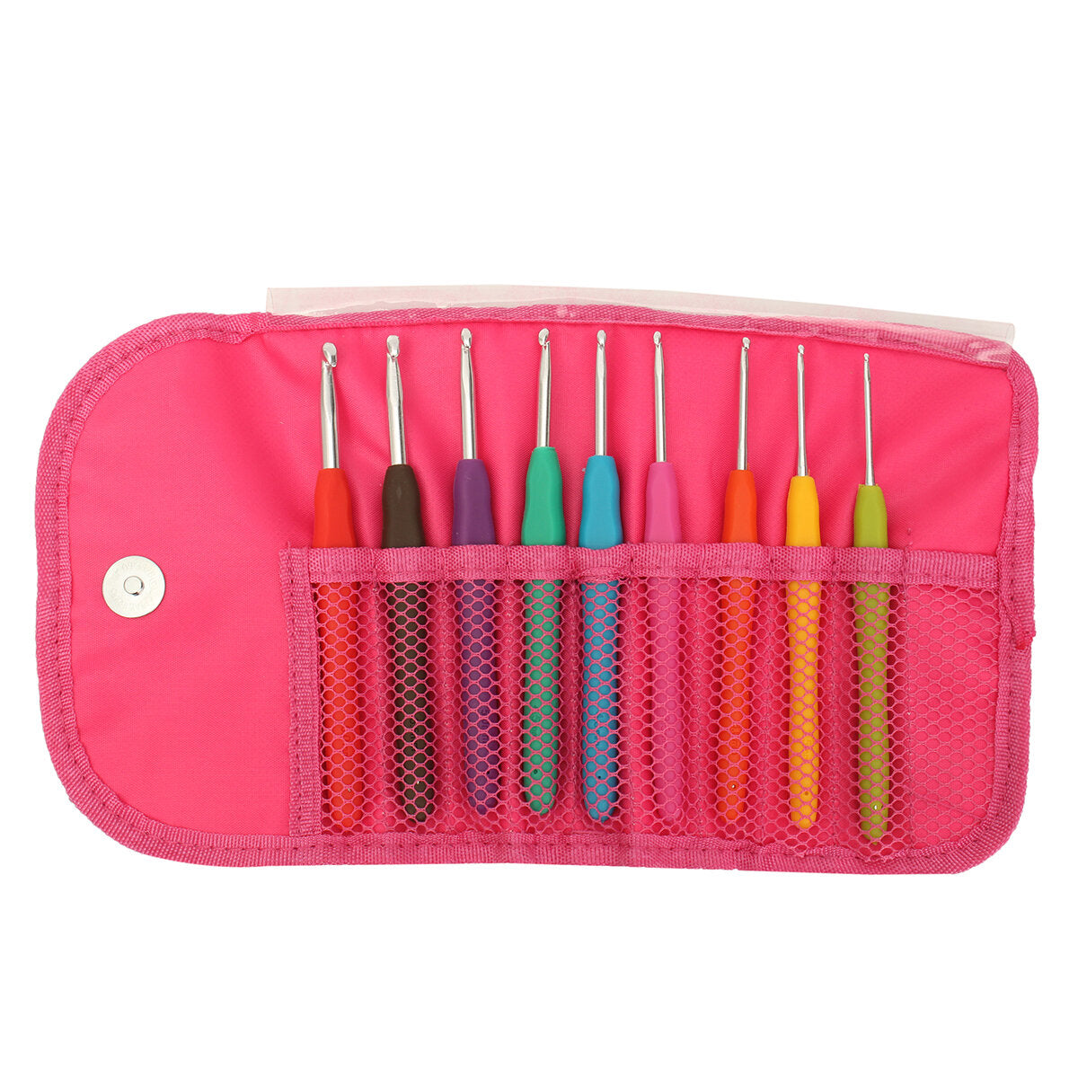 9/11/12 stuks haaknaald set breinaald garen handvat organizer case set tool