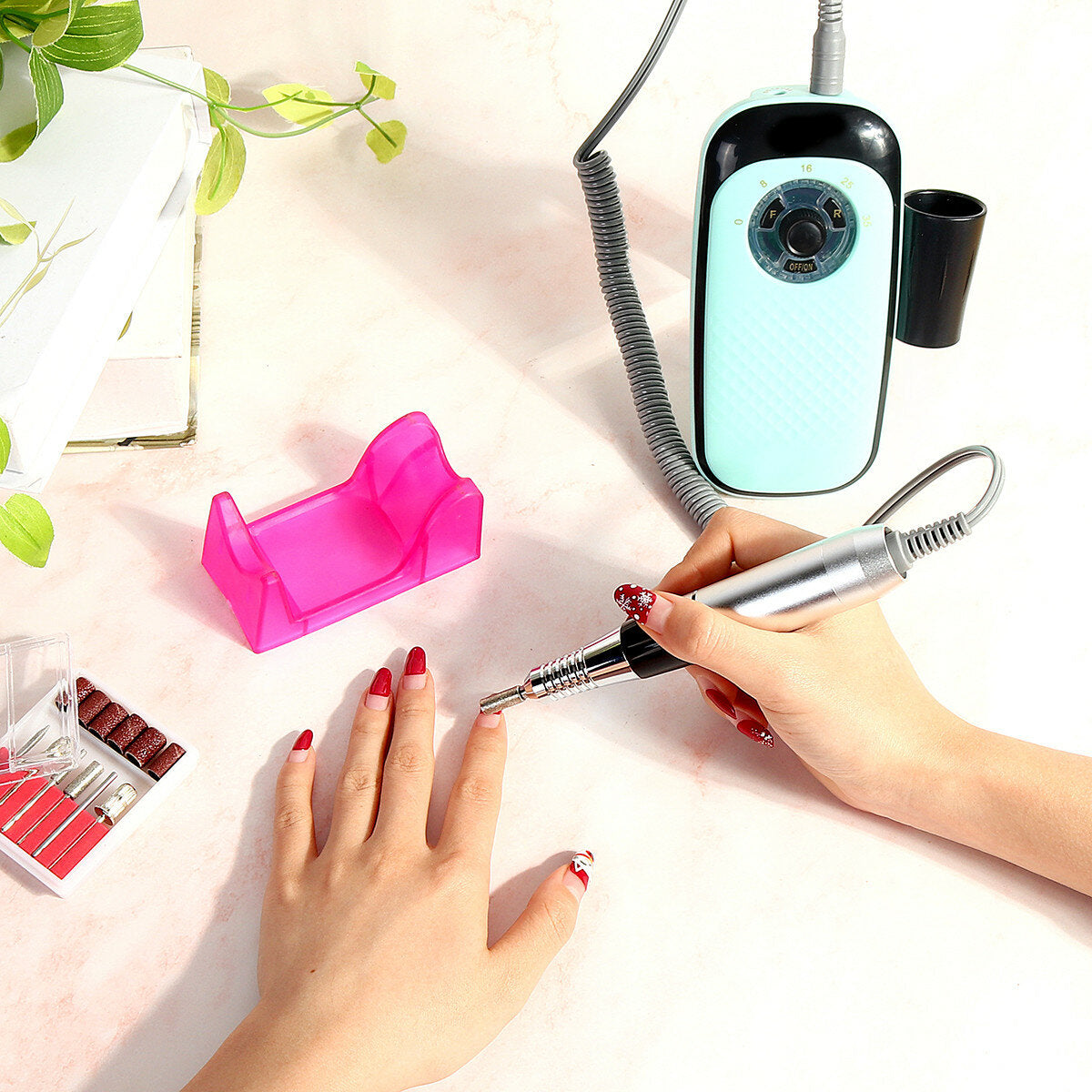 35000 rpm oplaadbare elektrische nagel boor machine pen draagbare manicure pedicure tool