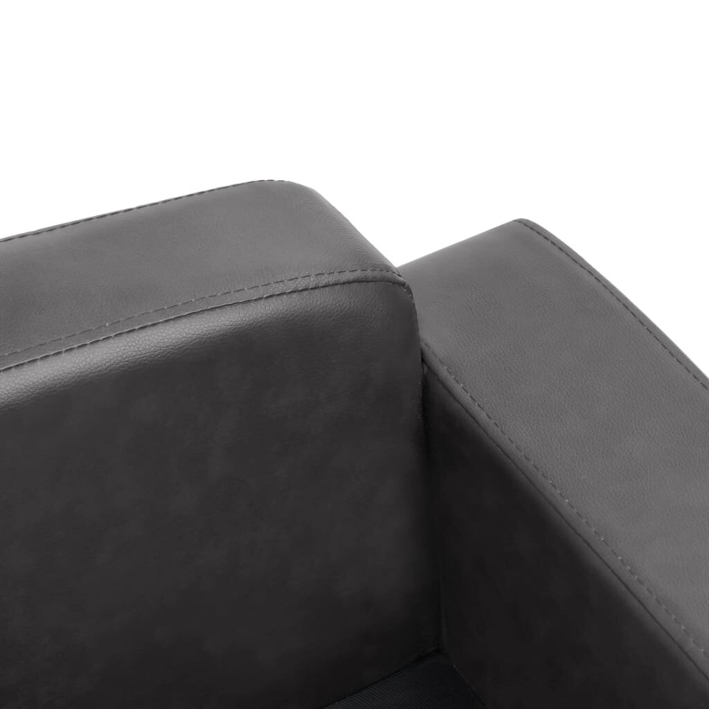 hondenbank grijs 31.5 x19.7 x15.7 kunstleer