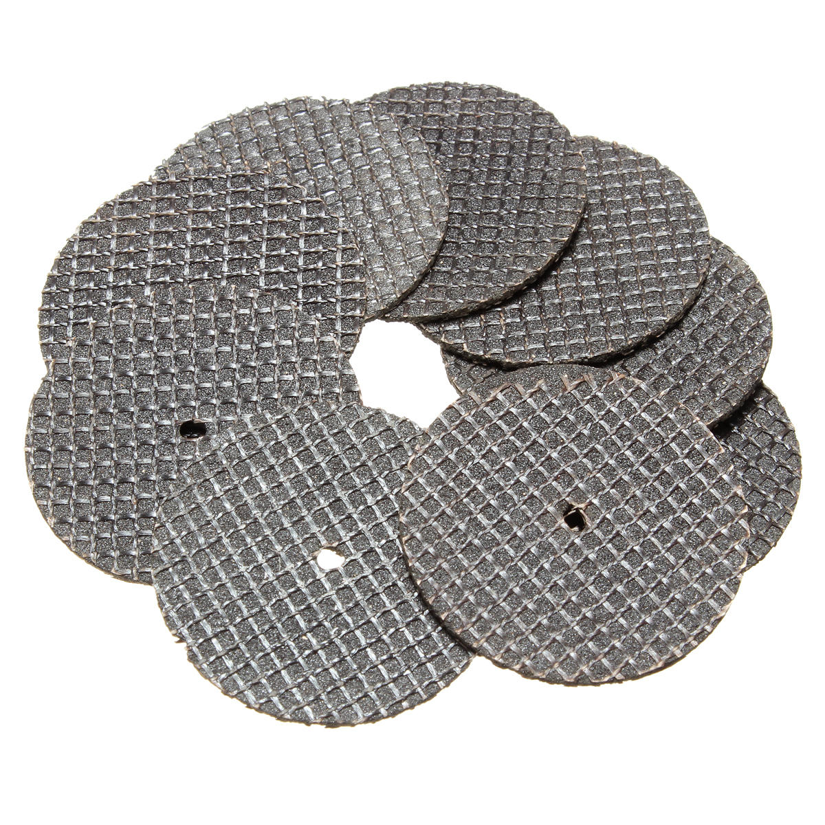 50 stuks zwart snijdende 32 mm wielschijf met 2 doornbits voor dremel roterende gereedschapsset