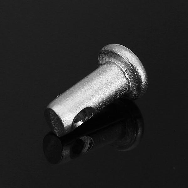 10 stuks gb882 m3x10/m4x10 lokaliseerpen 304 rvs cilindrische pin platte kop met gat