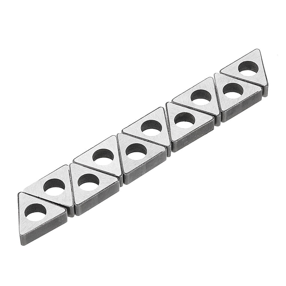 10 stuks carbide shim accessoires cutter pad mt1603 / mt1604 / mt2204 voor cnc draaibank gereedschap tnmg16 tnmg22 inserts