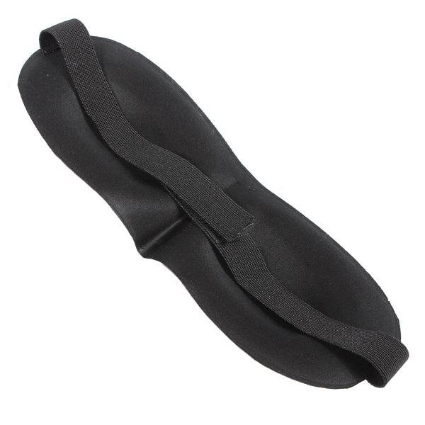 zijde foam 3d oogmasker schaduw comfort knipper patches blinder shield reis slaaphulpmiddel