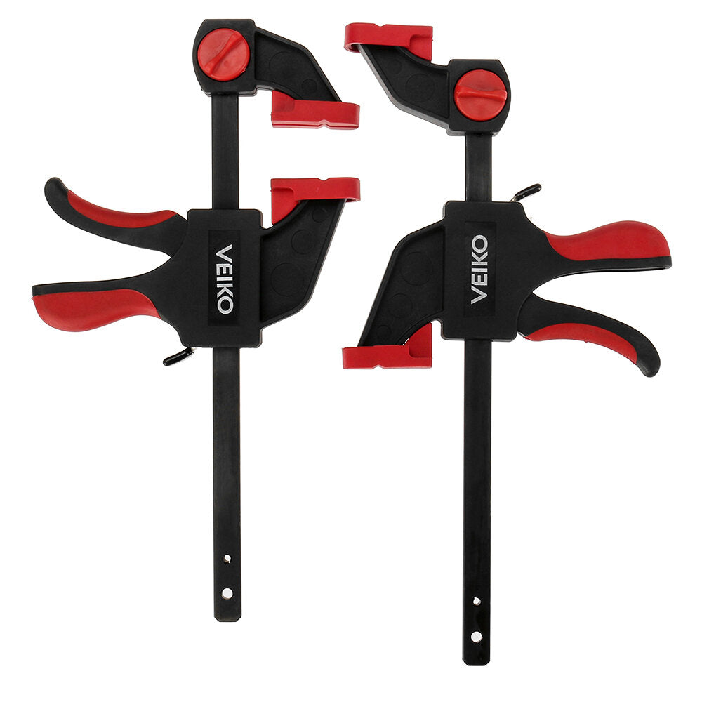 4 stuks 6/12inch quick-grip bar klem eenhandige klem spreader light-duty quick-change f klem met 100kg laadlimiet houtbewerking klem