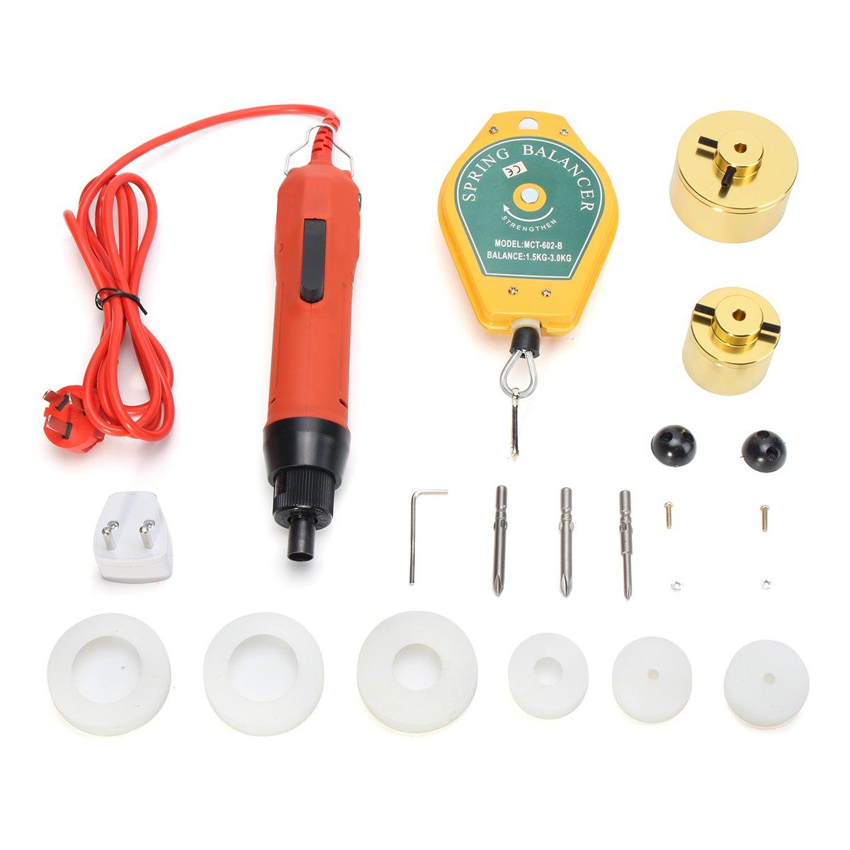 220v handheld elektrische boor fles capping machine cap sealer seal ring machine