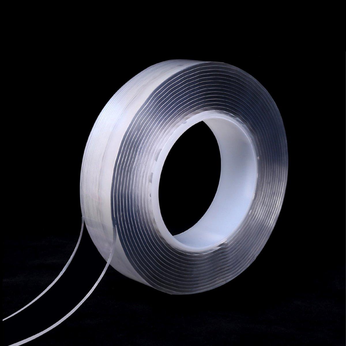 nano magic tape dubbelzijdig plakband sticker spoorloos pu waterdicht super sticky aangrijpend pad 1/3/5 m