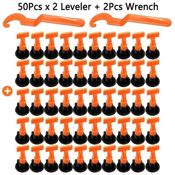 41-102 stuks keramische vloer muur constructie tool tegel leveling systeem kit spacers