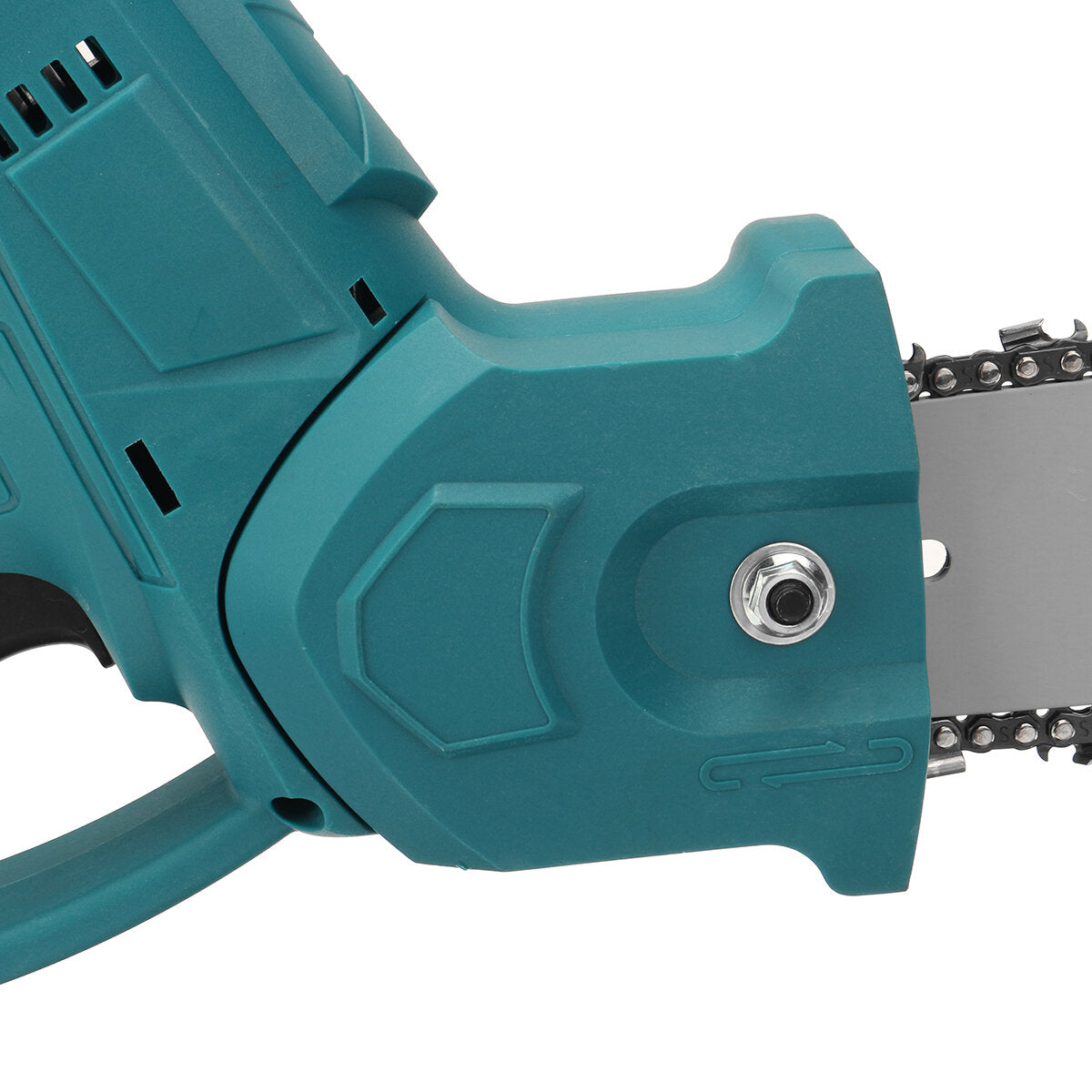 388vf 8 inch oplaadbare kettingzagen mini elektrische zaag houtbewerking snoeischaar ook voor makita batterij eu plug