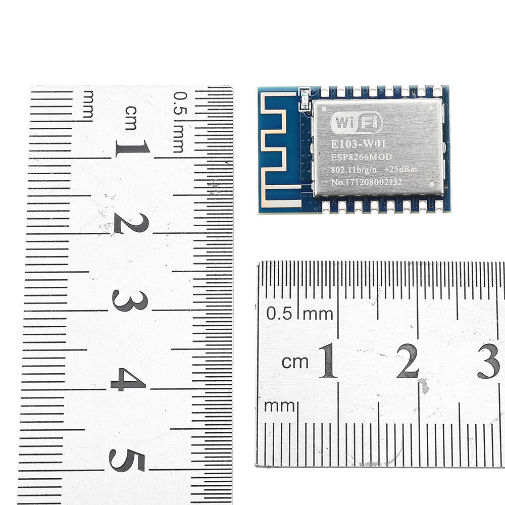 e103-w01 wifi esp8266ex 2.4 ghz 100 mw pcb-antenne iot uhf draadloze transceiver esp8266 zender en ontvanger rf module