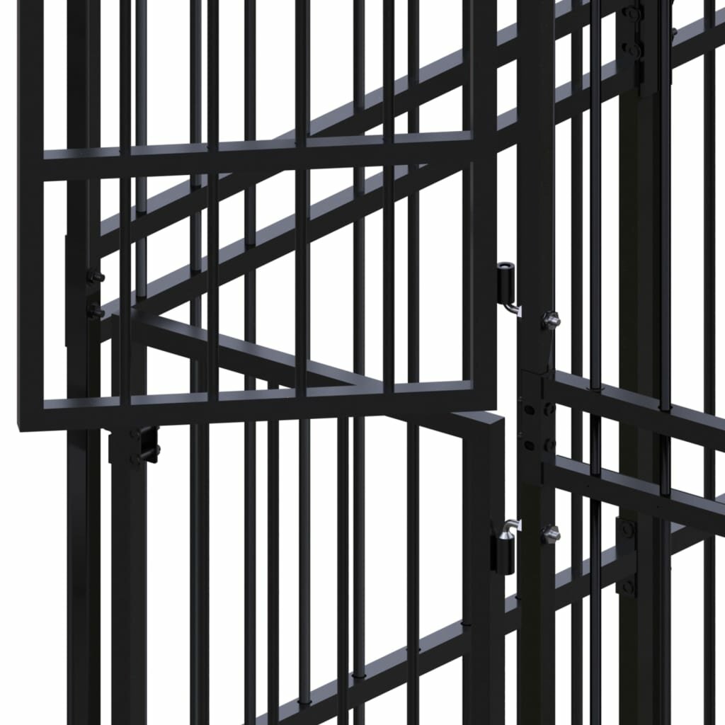 buiten hondenkennel staal 59.5 ft²