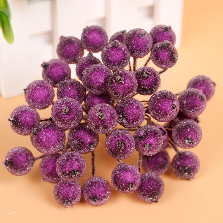 20st kunstmatige simulatie foam berry granaatappel fruit bouquet garlan wedding party decoration