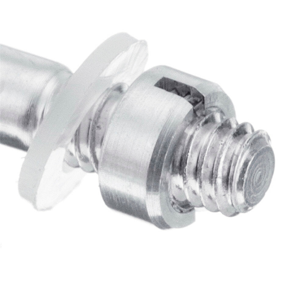 aluminium schroef voor draaitafel headshell cartridge bevestiging puur zilver