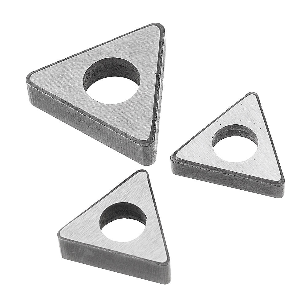 10 stuks carbide shim accessoires cutter pad mt1603 / mt1604 / mt2204 voor cnc draaibank gereedschap tnmg16 tnmg22 inserts