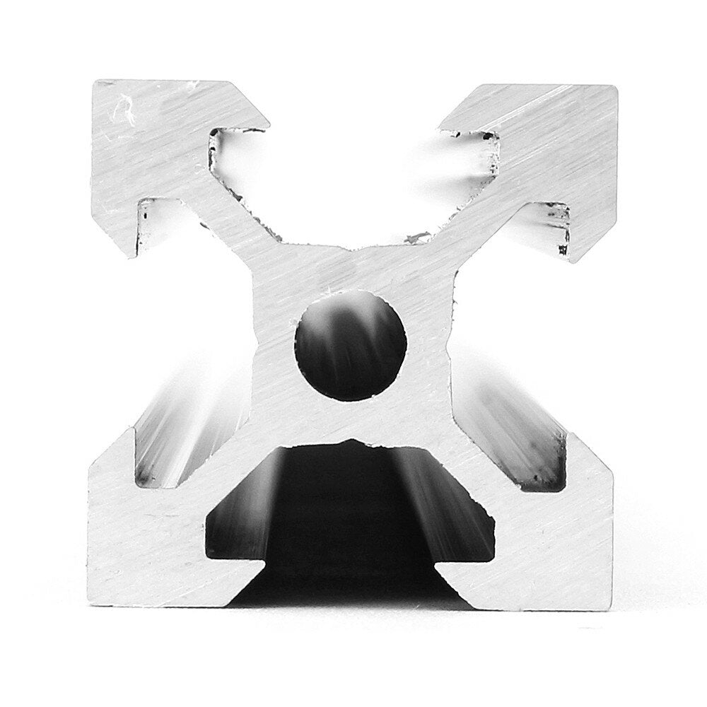black 2020 v-sleuf aluminium profiel extrusieframe 100-1000 mm voor cnc lasergraveermachine