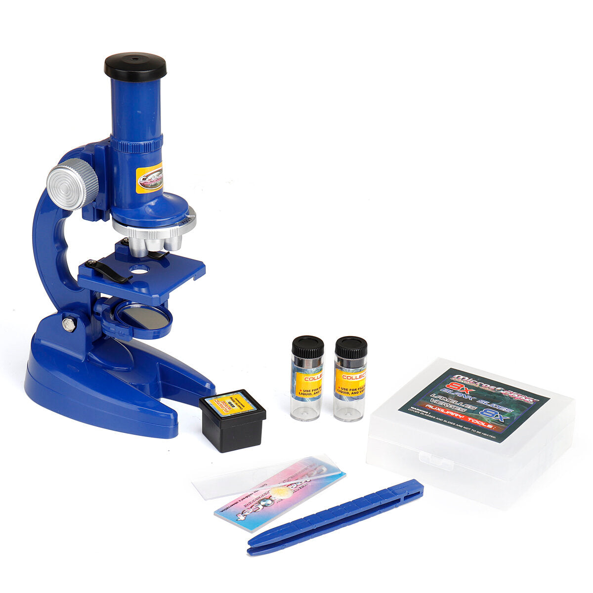 100x / 200x / 450x educatieve initiële beginner biologische microscoop kit beginner starter wetenschappelijke educatieve experiment microscoopset studenten biologische microscoop voor kinderen geschenken