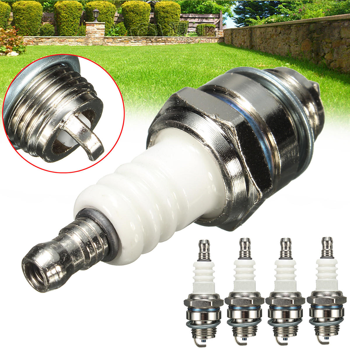 rj19lm br2lm grasmaaier spark stekker voor briggs en stratton engines motors