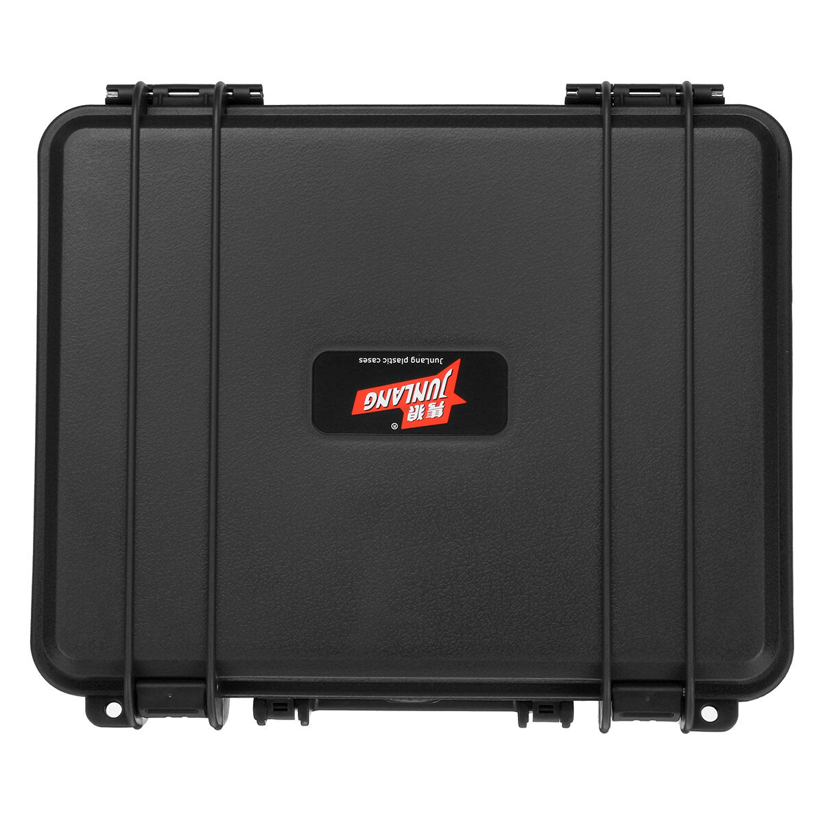 1 stuks rood/zwart/blauw/geel plastic gereedschapskist waterdichte gereedschapskist anti-shock bescherming kluis;