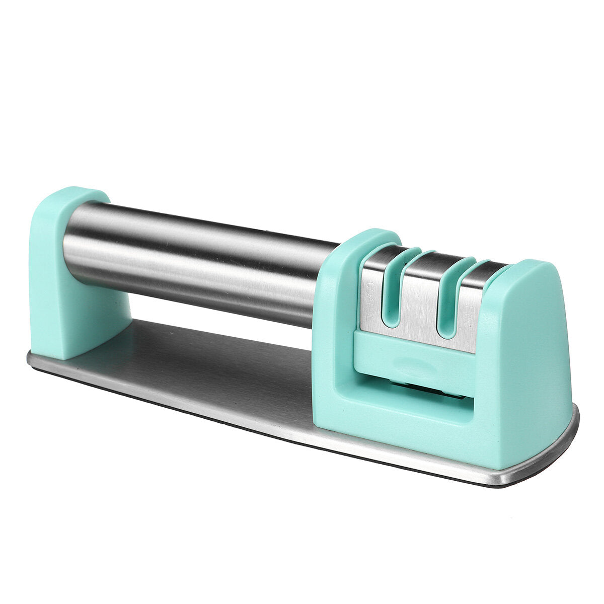2 stage sharpener diamond roestvrij slijpmes steel sharpener kitchen tool