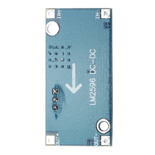lm2596 dc-dc verstellbar step down-schaltregler voedingsmodule