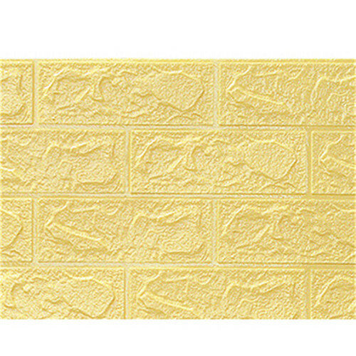 20 stuks / set 3d bakstenen muursticker zelfklevende panel sticker waterdicht pe schuim behang voor tv muren sofa achtergrond muur decor