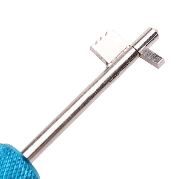 civil lock quick forced open lock picks locksmith tool zilver + blauw
