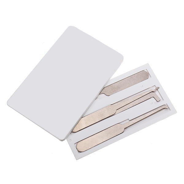 creditcard lock pick set slotenmaker tools lock pick mini tools lock