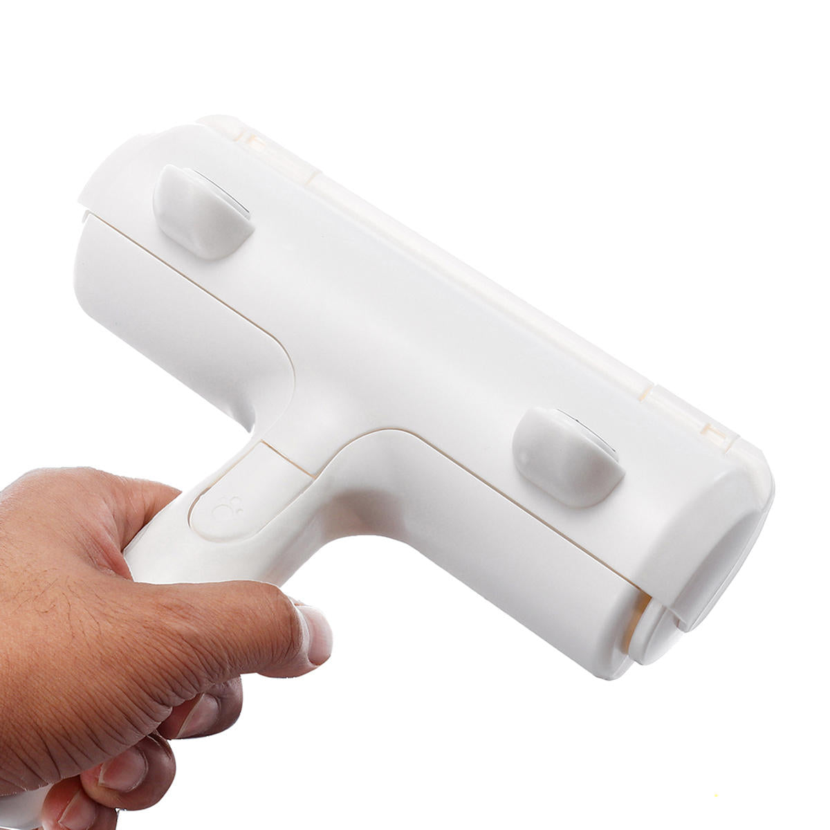 2-way pet hair remover roller pluisjes reinigingsborstel meubilair gemakkelijk zelfreinigend