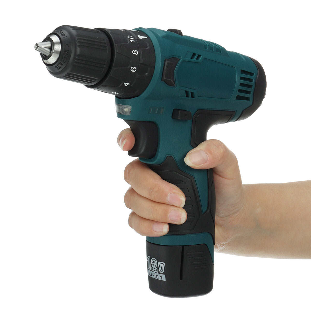 12v 1500mah 3 in 1 2 speed accuschroefboormachine elektrische schroevendraaier hammer platte boor 18+3 koppel 10mm w/geen/1/2 batterij voor bosch bs1215