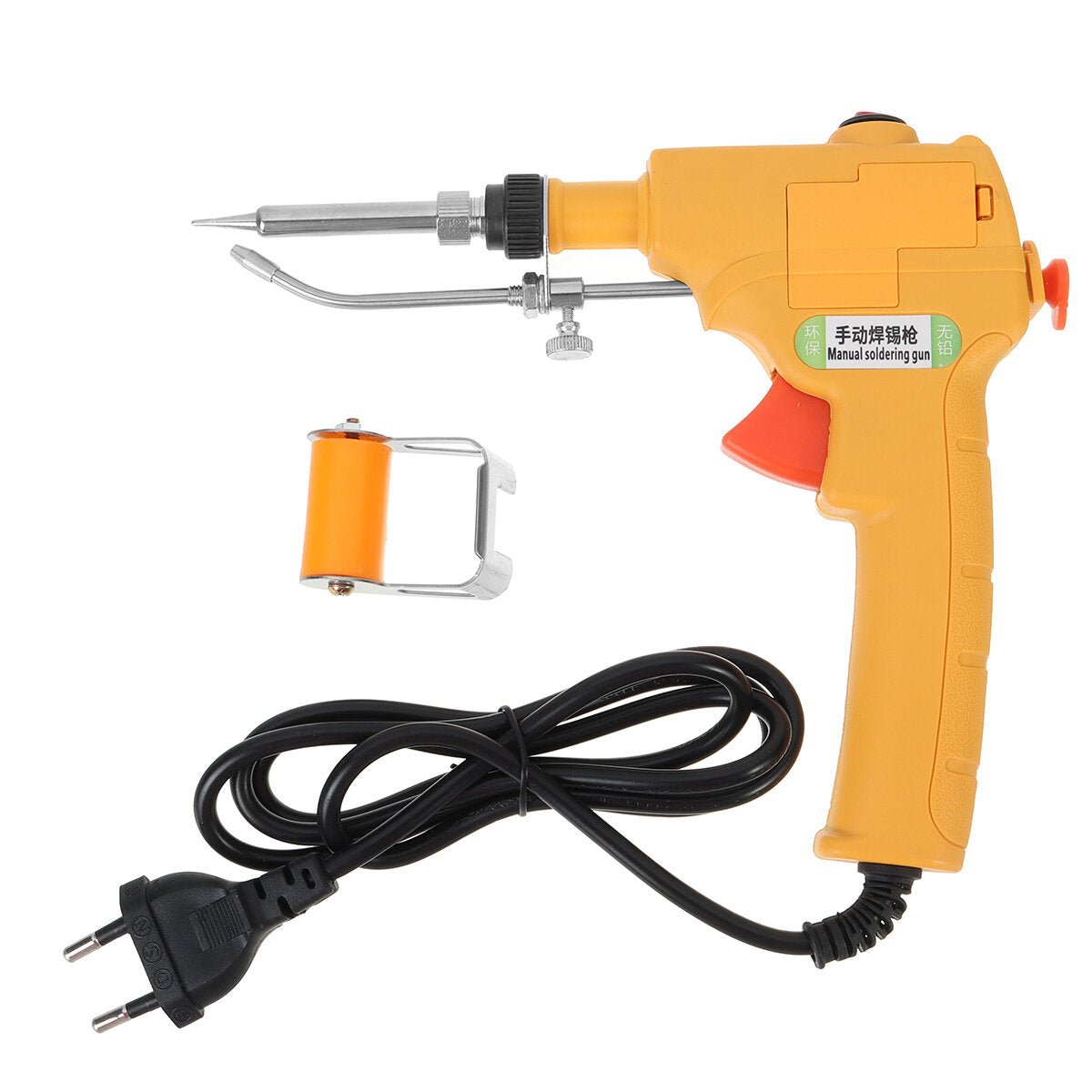 220v eu-stekker 480 ~ 600℃ legering + kunststof interne warmte / externe warmte handmatig soldeerboutgereedschap voor tin