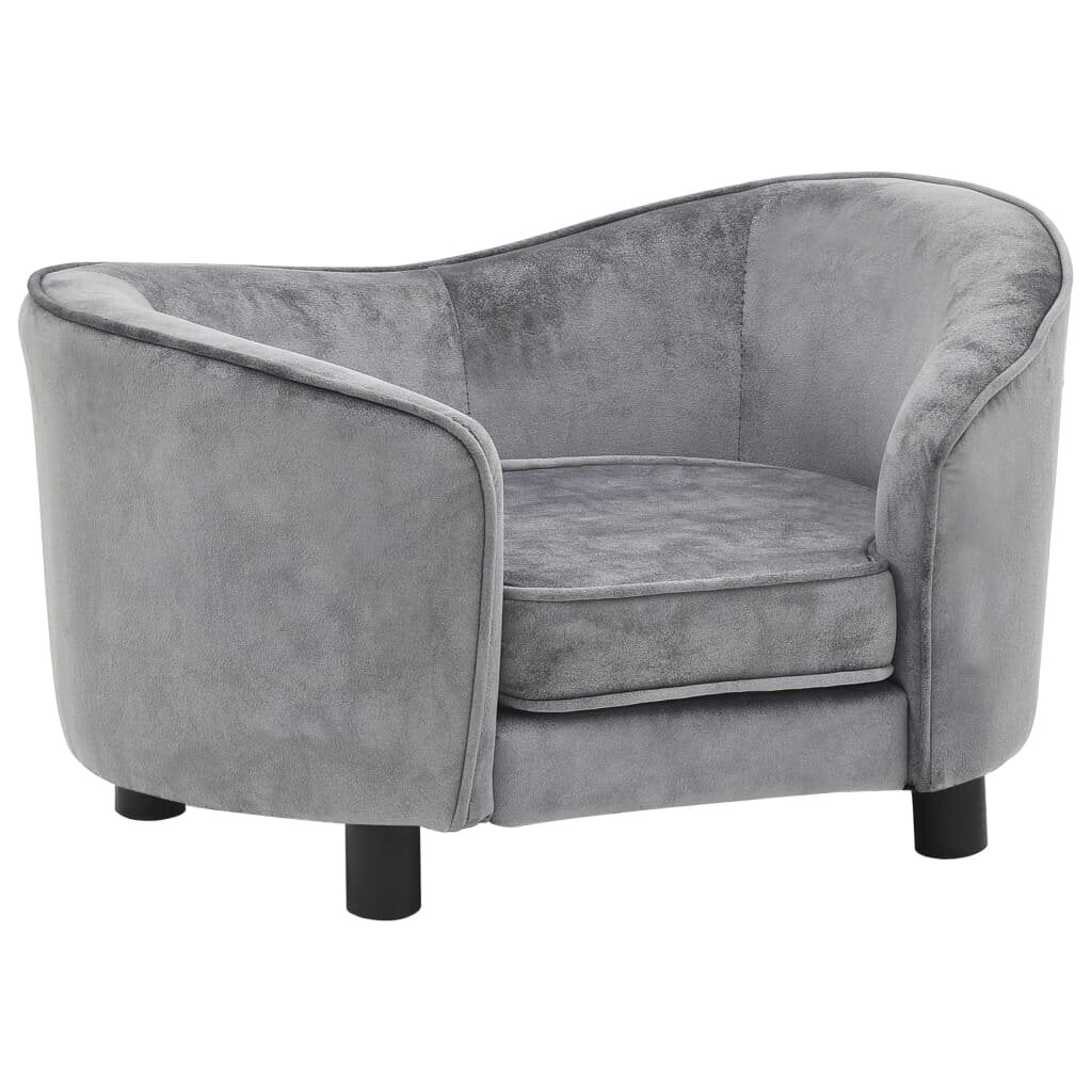 hondensofa grijs 27.2 x19.3 x15.7 pluche