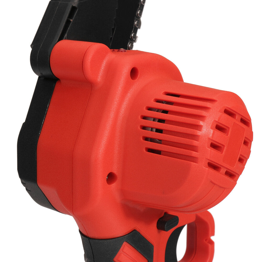 mensela cs-l2+ 6 inch 18v elektrische kettingzaag 800w eenhandszaag hout logging cutting cutter w/1x 2.0ah batterij houtbewerking tool
