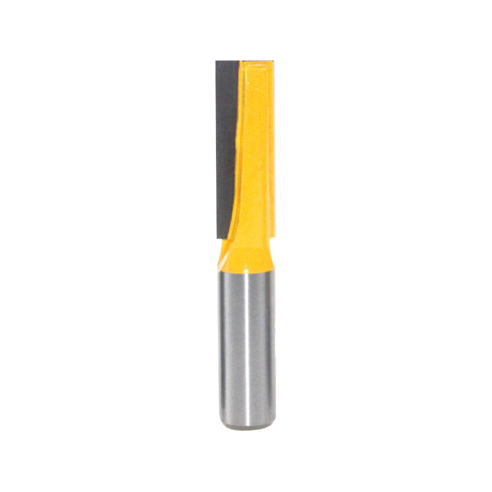 12.7mm 1/2 inch schacht rechte bodem reiniging router bit tungsten carbide houtbewerking snijgereedschap