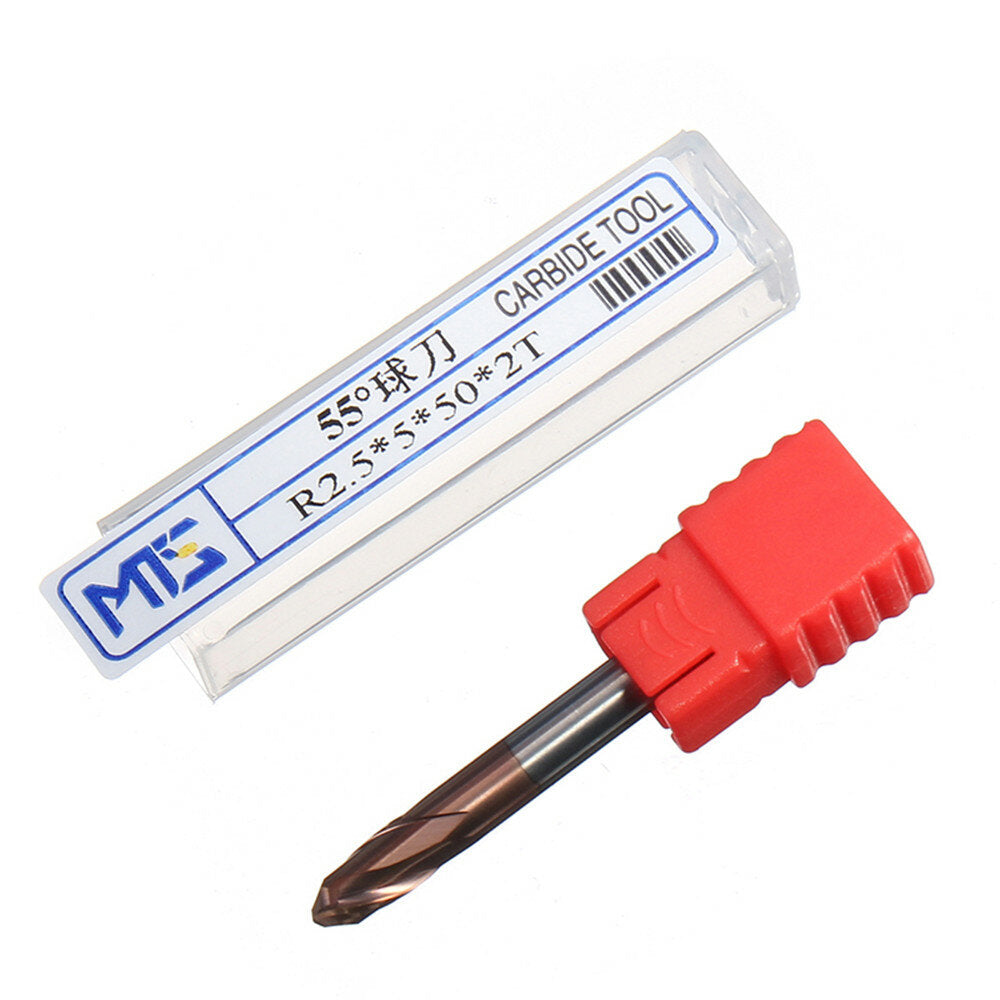 0.5-4 mm hardmetalen altin hrc55 kogel-neusfrees snijder van wolfraamstaal