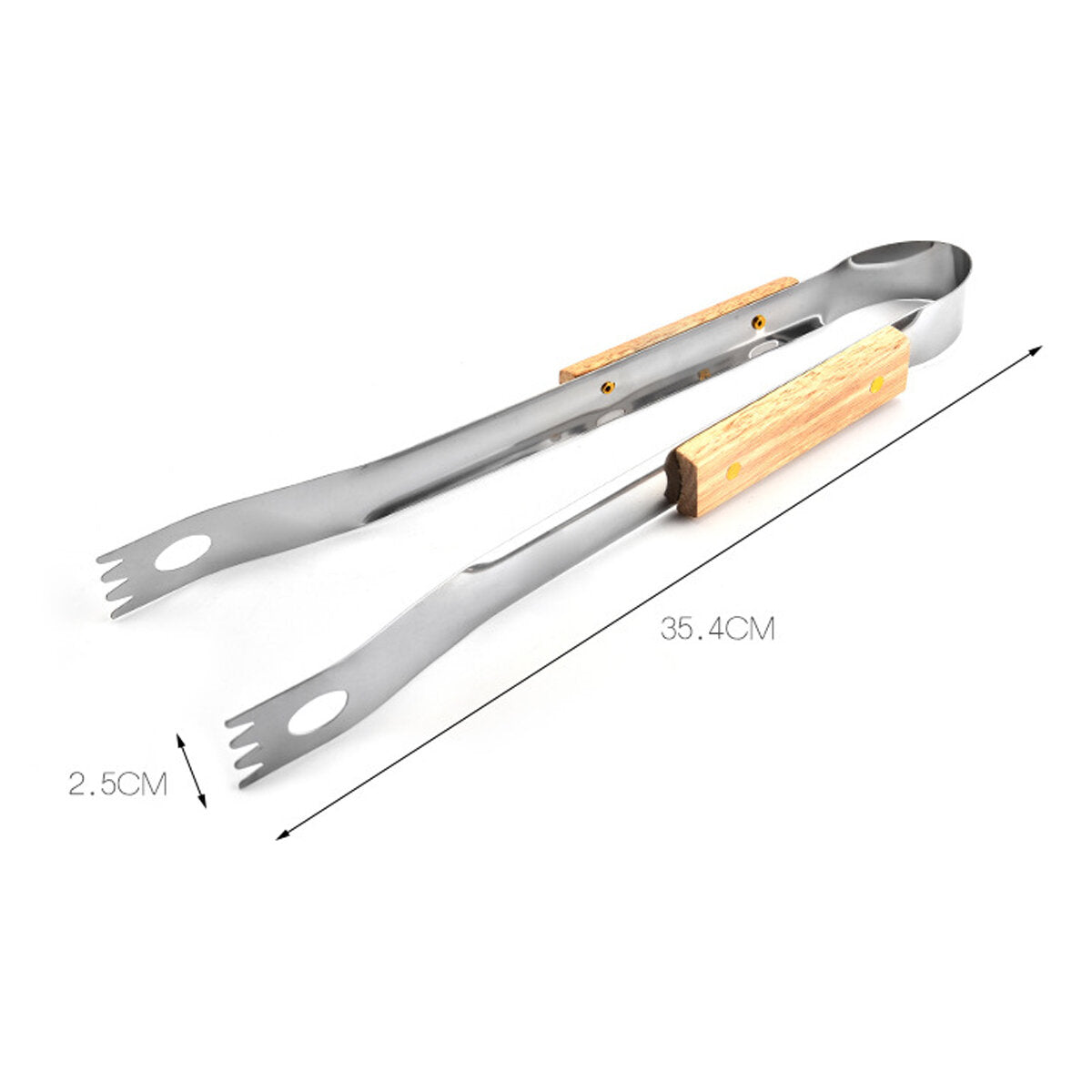 10-delige bbq-gereedschapset barbecue / grillgereedschapset schraper vork borstelclip