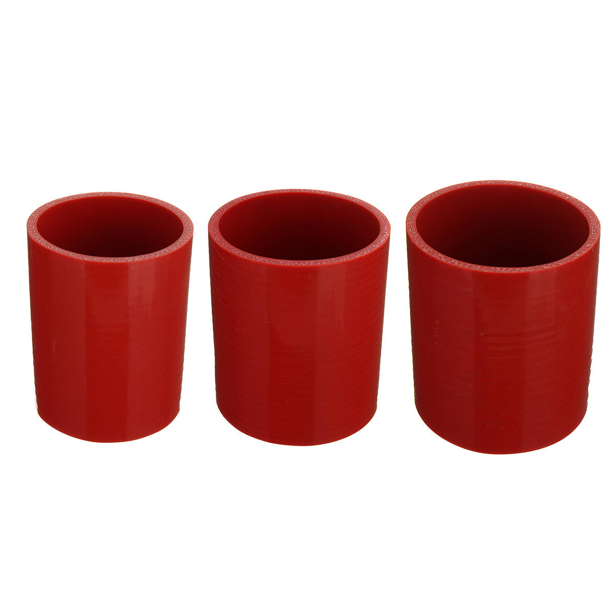100 mm rechte siliconen slangkoppeling connector siliciumrubber buis joiner pipe ash