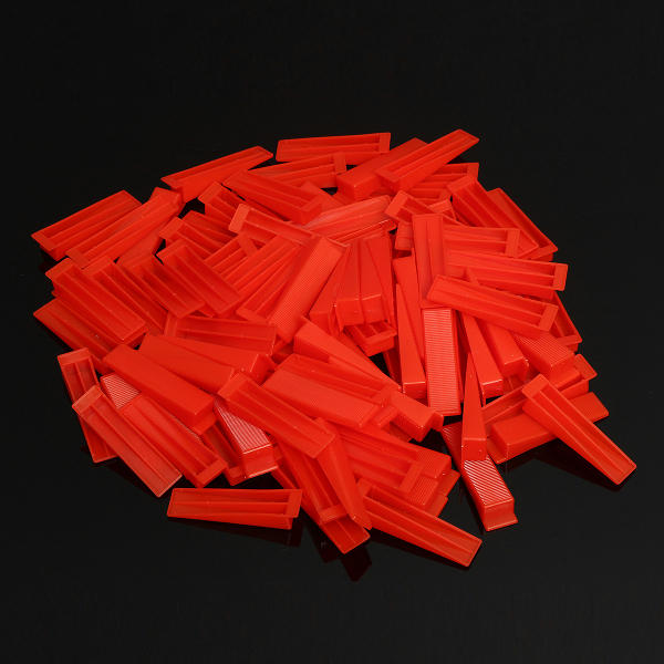 500 stuks clips + 200 stuks wiggen tegel leveling systeem spacer + tang