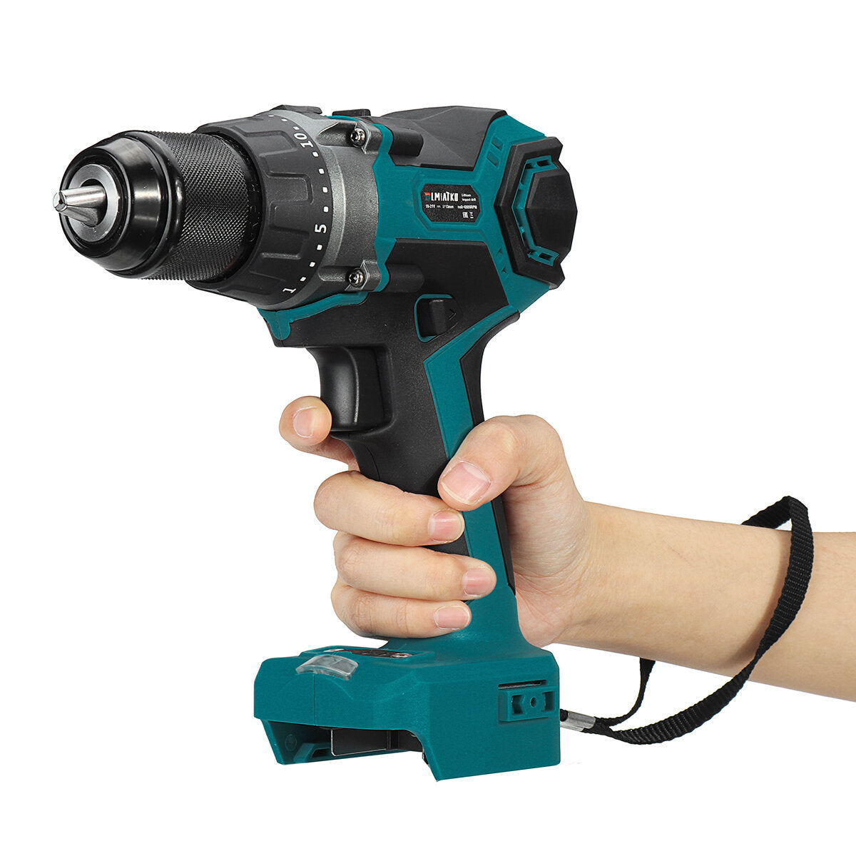 18v draadloze elektrische schroevendraaier boor oplaadbare 2 speed driver 13mm voor makita batterij