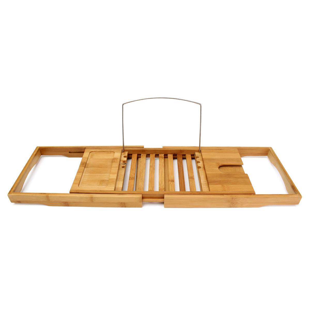 Badkuip Caddy Bamboe Badkuip Houder Badkamer Dienblad Handdoek Glas Le badkuip-caddy-bamboe-badkuip-houder-badkamer-dienblad-handdoek-glas-le
