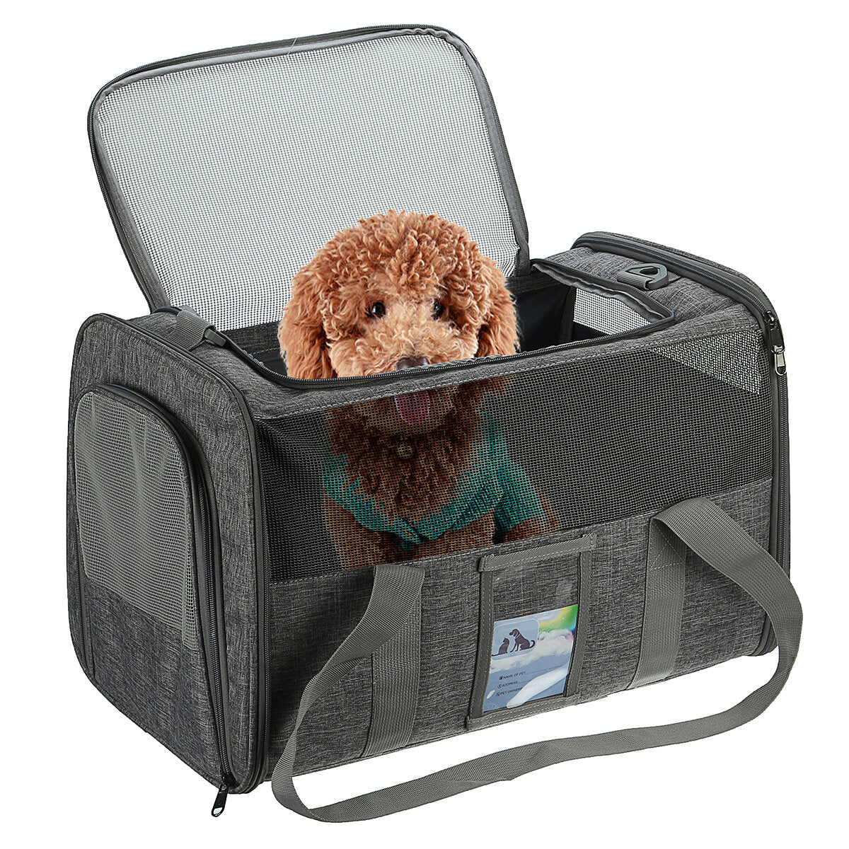 hondendraagtas goedgekeurd door luchtvaartmaatschappijen. zachte kattendraagtassen voor middelgrote katten kleine katten. zachte hondendraagtassen voor kleine honden middelgrote honden