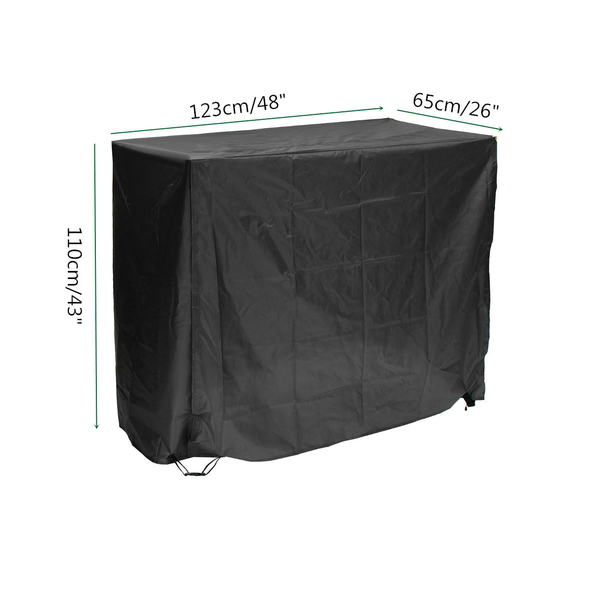 4ft outdoor brandhout log opbergrek cover waterdichte protector home garden