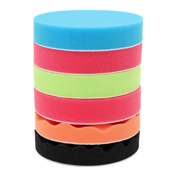 6 stuks 6 inch 150mm polijsten buffing pad kit voor car polisher