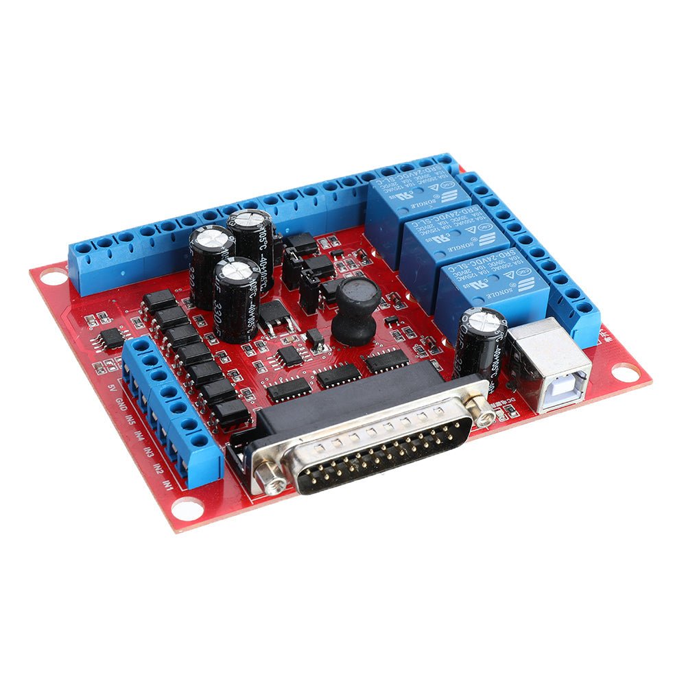 6-assige mach3 graveermachine-interface board pwm spindel cnc stepper stappen motorbesturing board