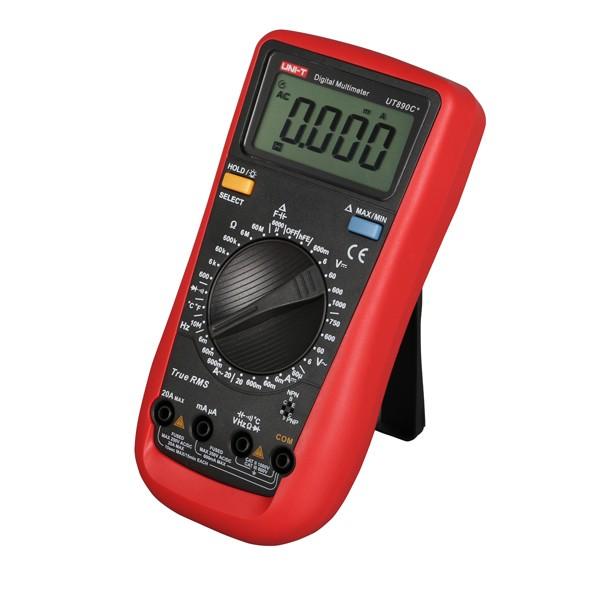 878.060 ut890c+ digitale true rms multimeter multimetro tester met testleiding kabel
