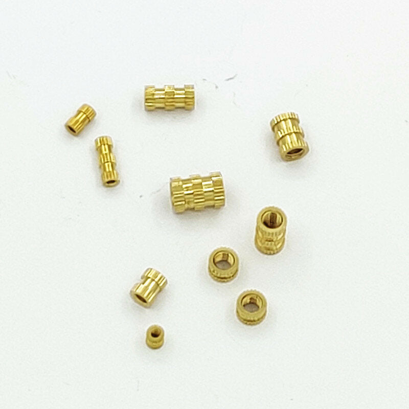 mxbn11 420 stuks m2 m3 m4 m5 metrische binnendraad messing kartelmoer schroefdraad insert inbedding noten assortiment kit