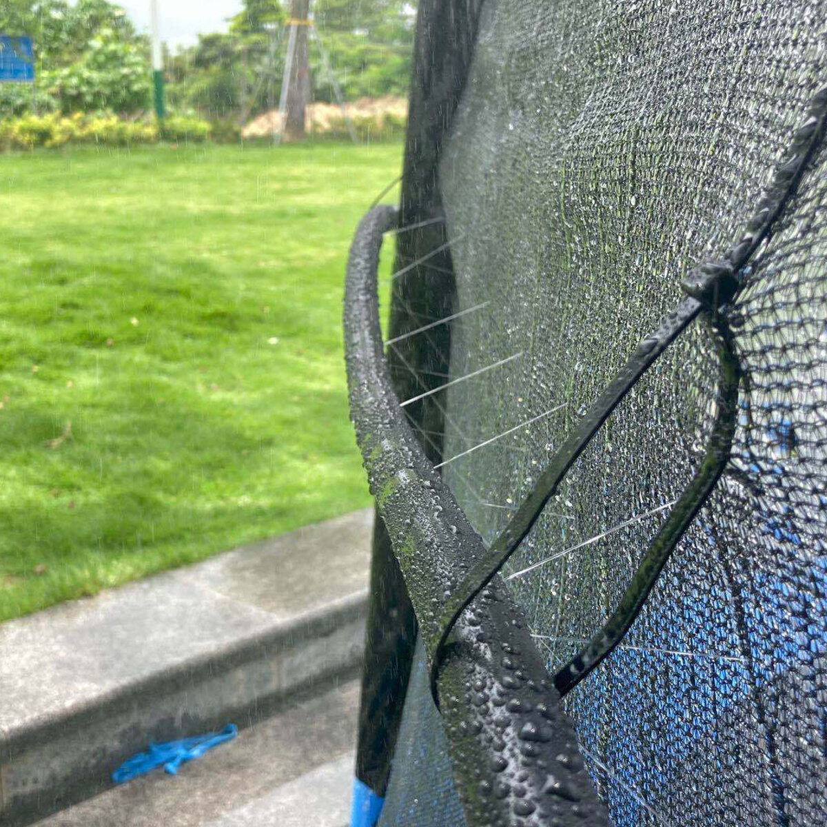 12 m sproeislang trampoline sprinkler waternevel kinderen outdoor enjoy zomer achtertuin waterpark spel