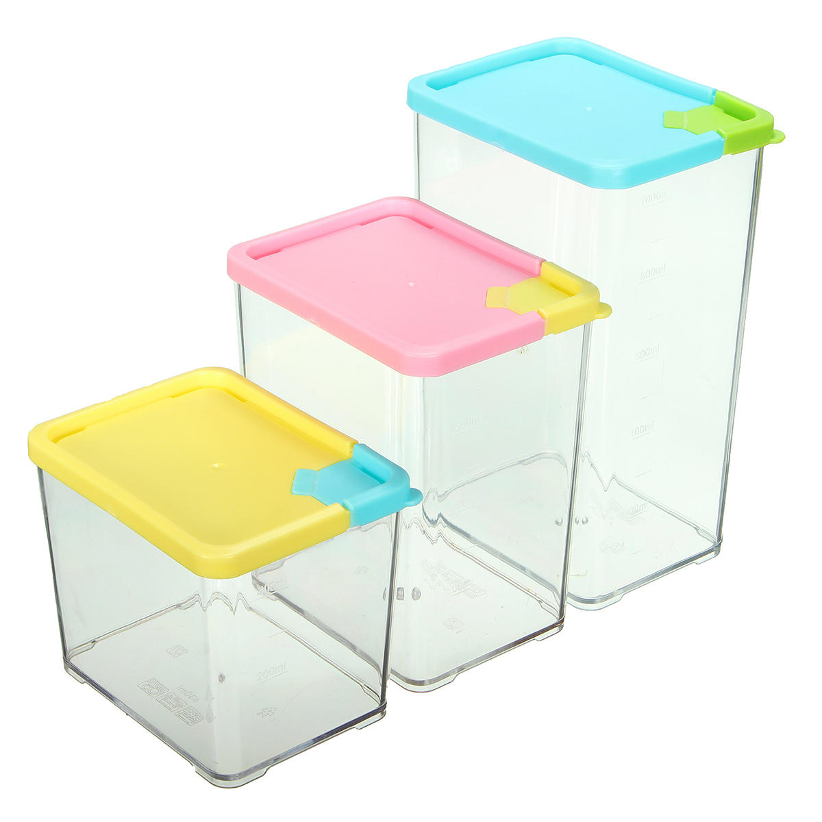 keuken opbergdoos geval organizer voedsel graan bonenrijst gedroogd fruit container dispenser