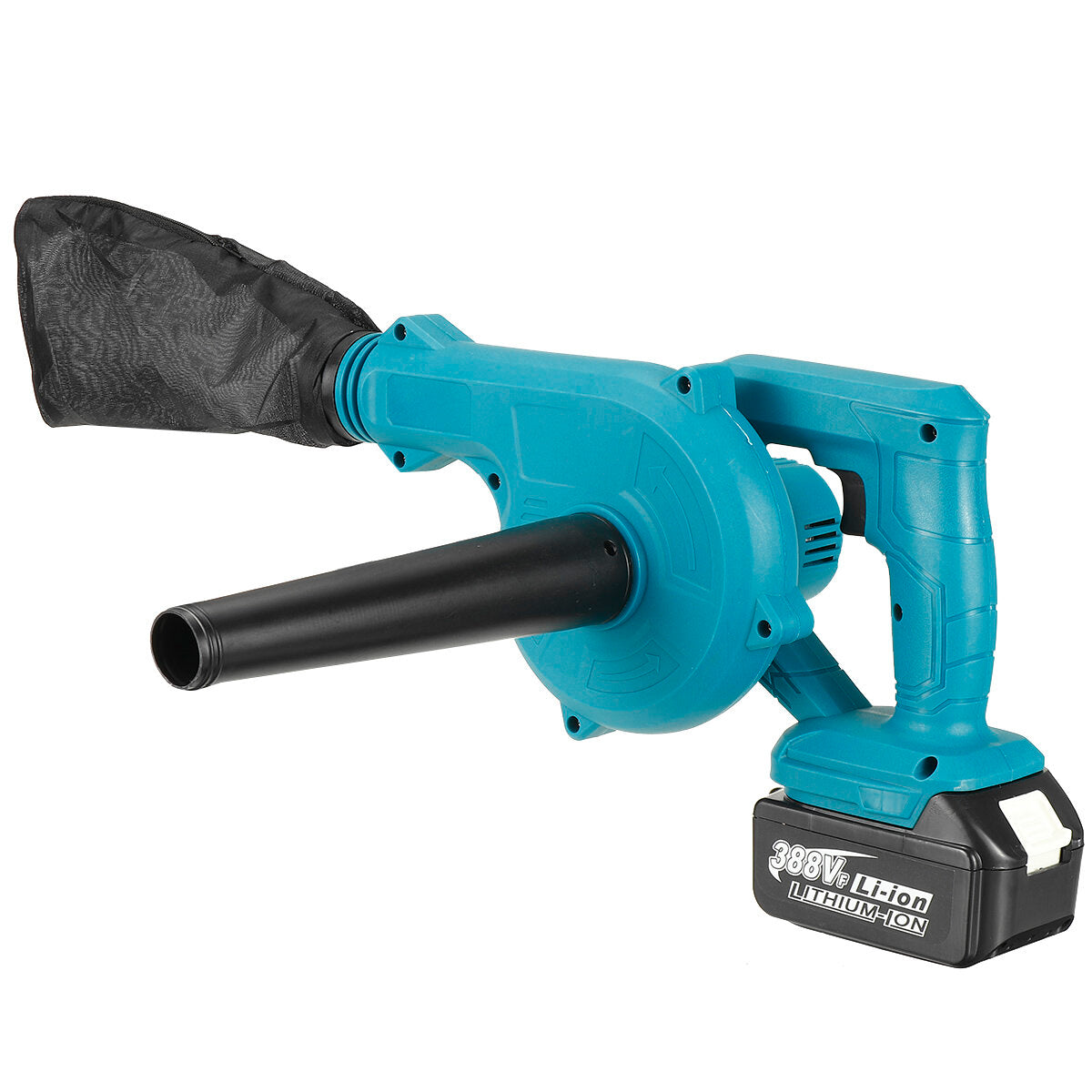 2200w 2-in-1 2.4ah thuis auto elektrische luchtblazer vacuüm dust sustion collector bladblazer w/geen/1/2 24000mah batterij voor makiita